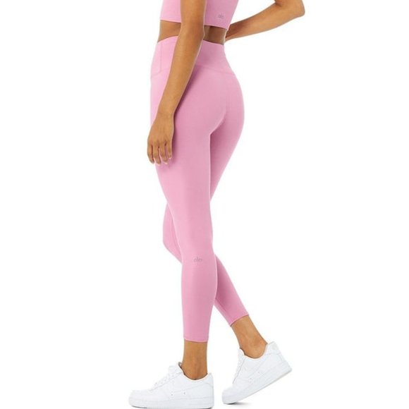 ALO Yoga Pants - Alo Yoga High Waist Airbrush Legging Parisian Pink